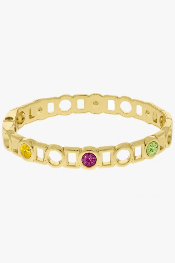 bracelete dourado feminino sweet lucy alta bijuteria fina