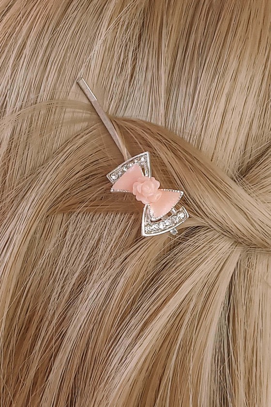 prendedor de cabelo para penteado grampos de cabelo para penteado grampo com strass grampo de cabelo liso