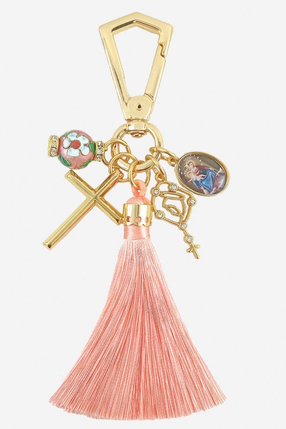 chaveiro religioso chaveiro cristão chaveiro católico chaveiro feminino online sweet lucy chaveiro para bolsa