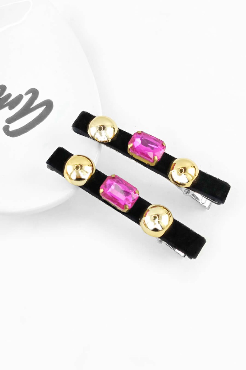 presilha para cabelos presilha preta com pedras presilhas de luxo acessorio de cabelo comprar presilha de cabelo feminina