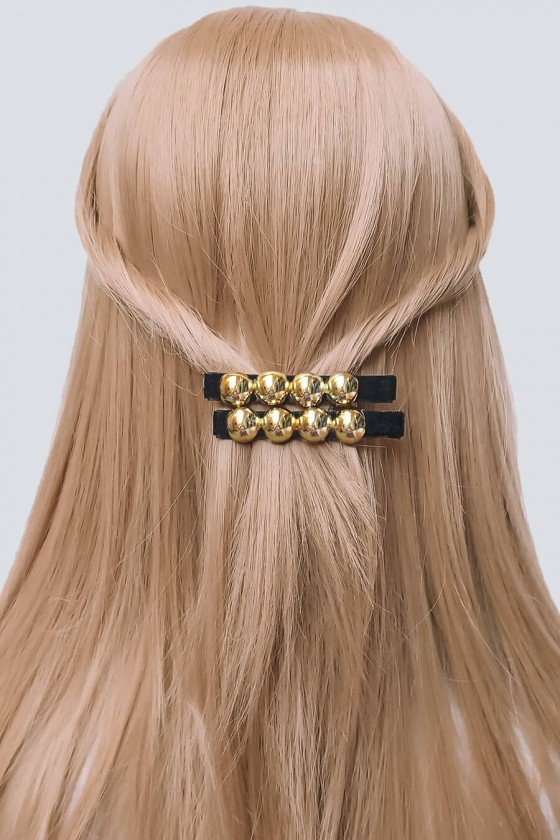 prendedores para cabelo presilha de cabelo dourada sweet lucy acessórios de cabelo online prendedor de cabelo chique