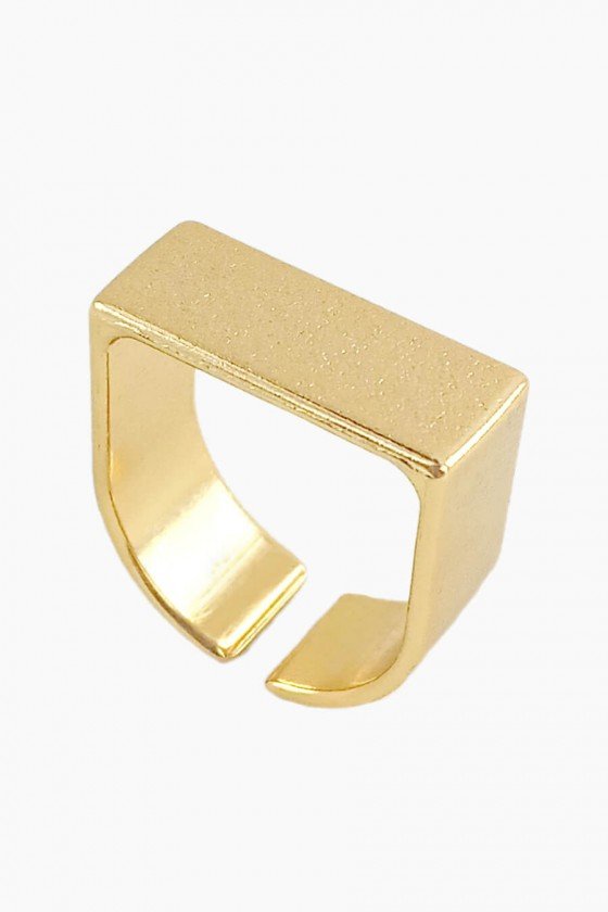 anel feminino dourado regulavel anel moderno anel minimalista bijuteria alto padrão sweet lucy