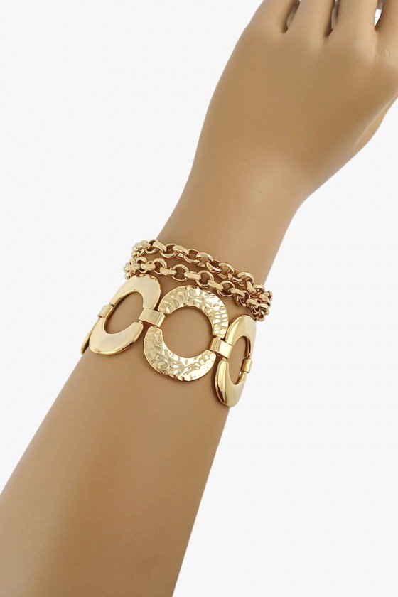pulseira grande dourada pulseira larga pulseiras femininas modernas pulseira de luxo