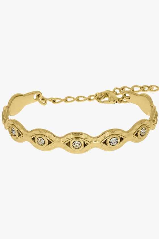 pulseiras douradas femininas