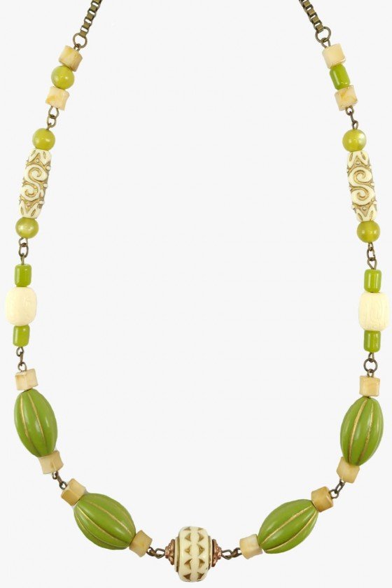 colarzinho da moda colar feminino verde