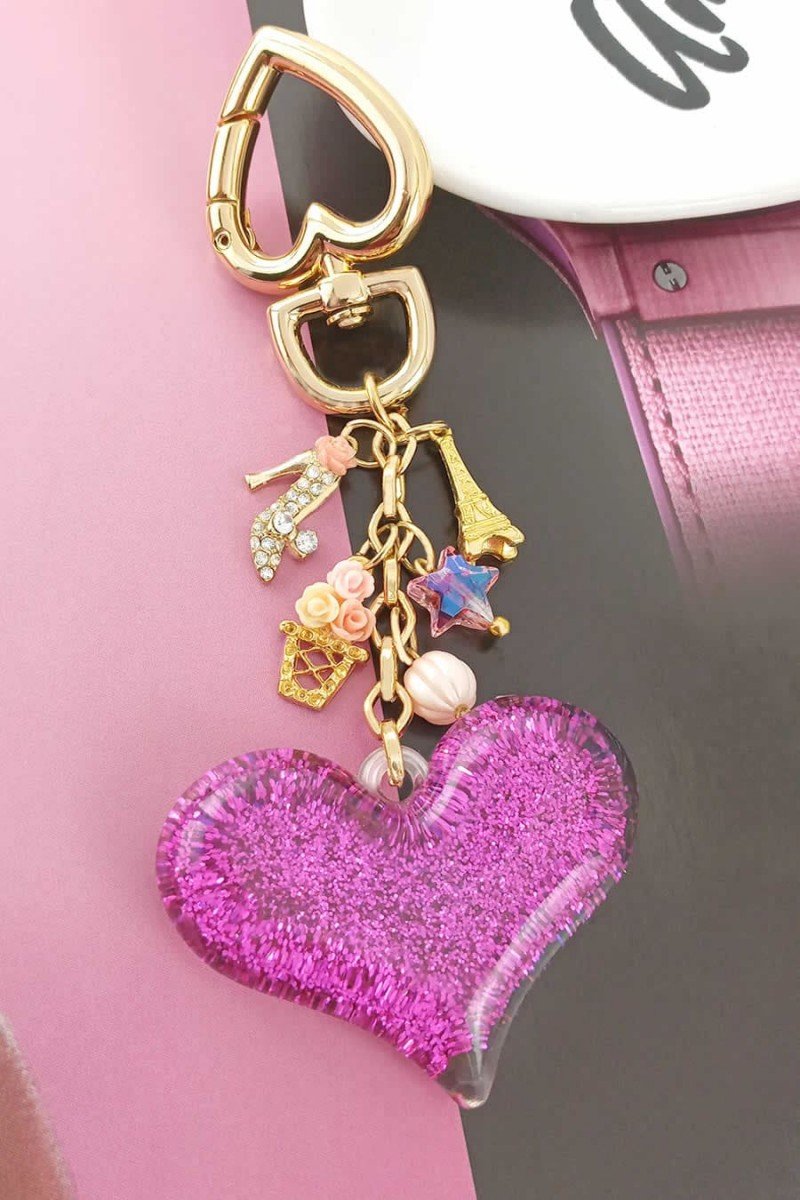chaveiro de luxo chaveiro de grife chaveiro de coração chaveiro rosa