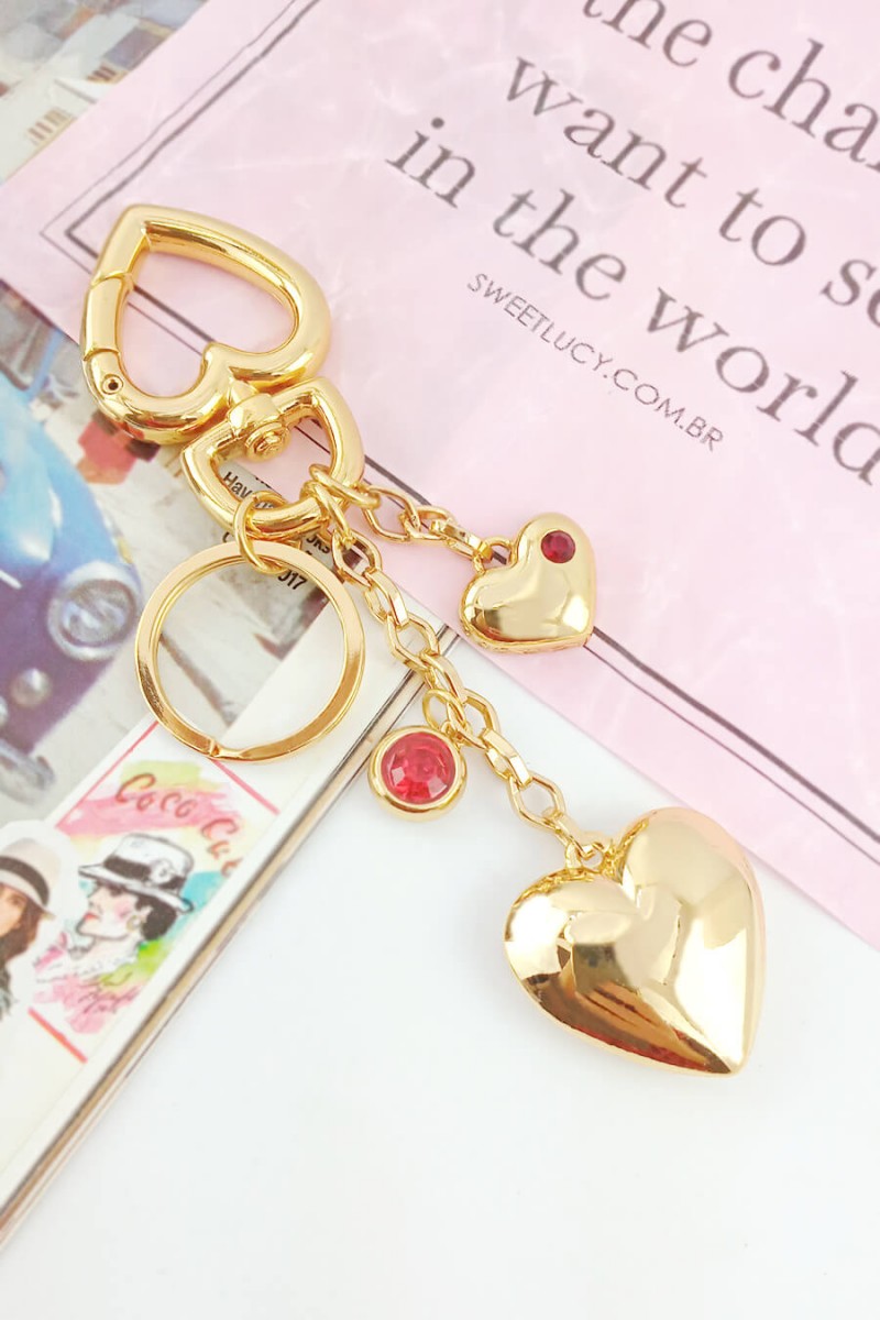 chaveiro longo luxo chaveiro dourado coração chaveiro bolsa de luxo chaveiro carro de luxo chaveiros femininos sofisticados