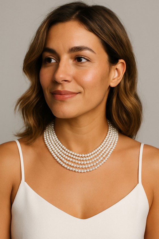 colar de perola feminino colar curto de perola pequena colares de pérola sweet lucy