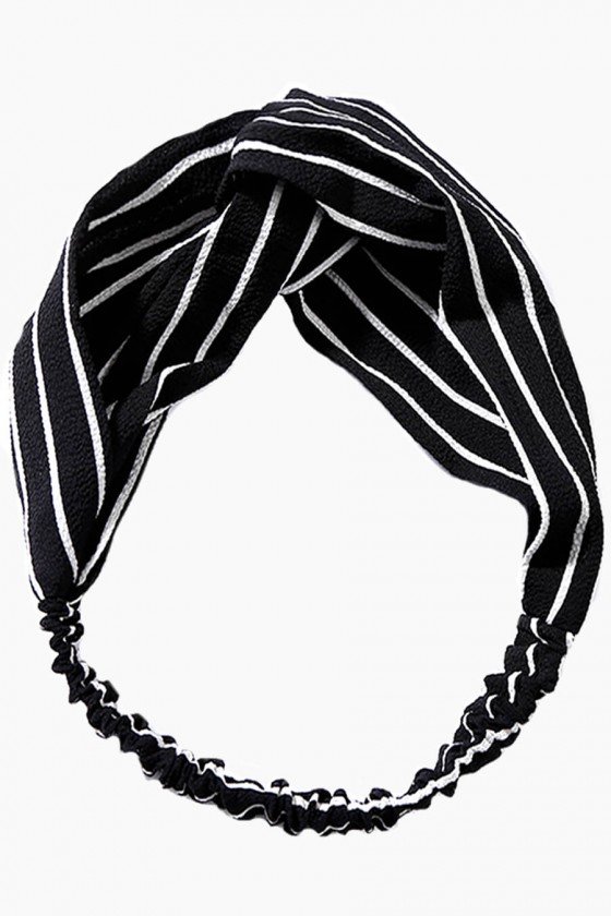 faixa de cabelo feminino listrada faixa de cabelo preta e branco faixa de cabelo risca de giz faixas para cabelo online comprar