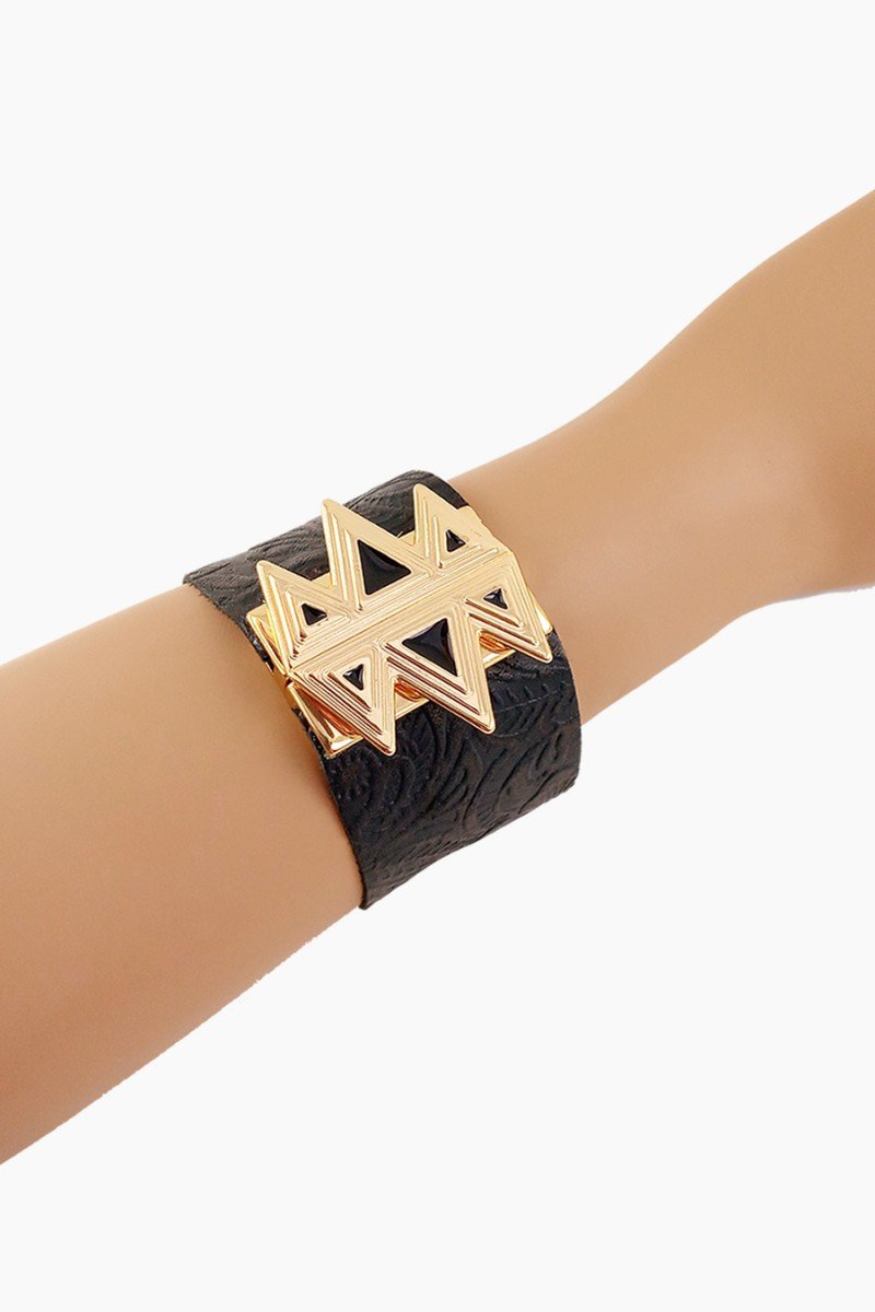 bracelete largo de couro preto onde comprar braceletes femininos pulseira de luxo pulseira de grife