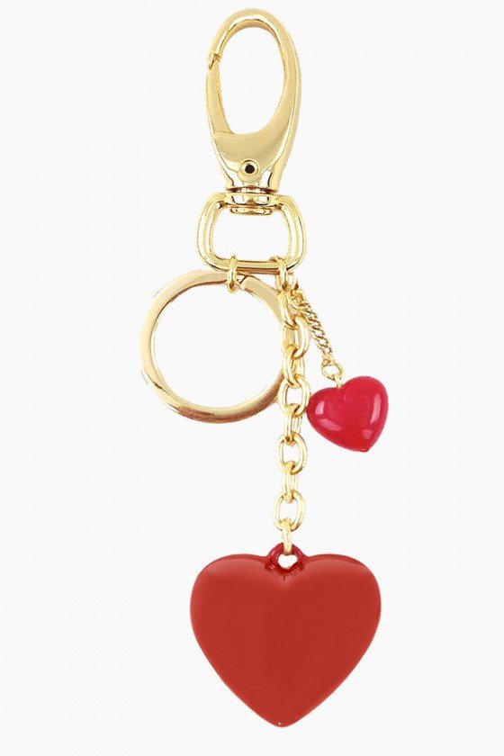 chaveiro de coração chaveiro dourado chaveiros delicados chaveiros fofos site para comprar chaveiros presente dia dos namorados