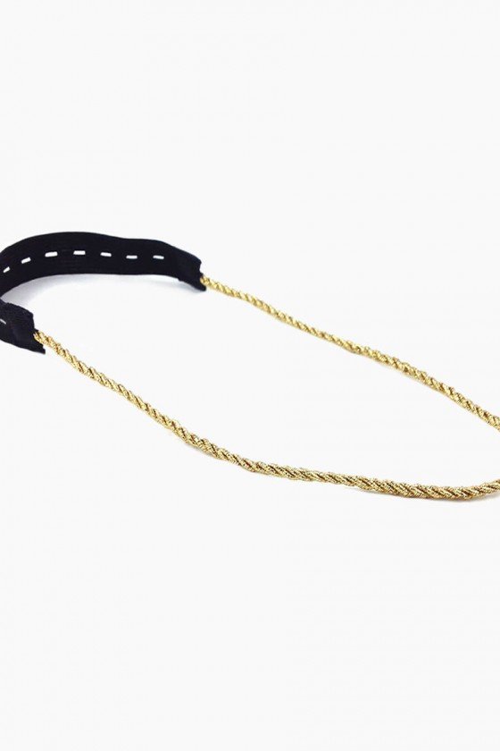 Headband Dourada Simples