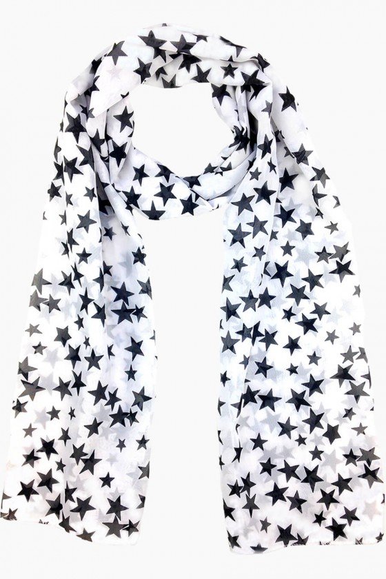 echarpe estrela lenço estampado estrela echarpes sweetlucy