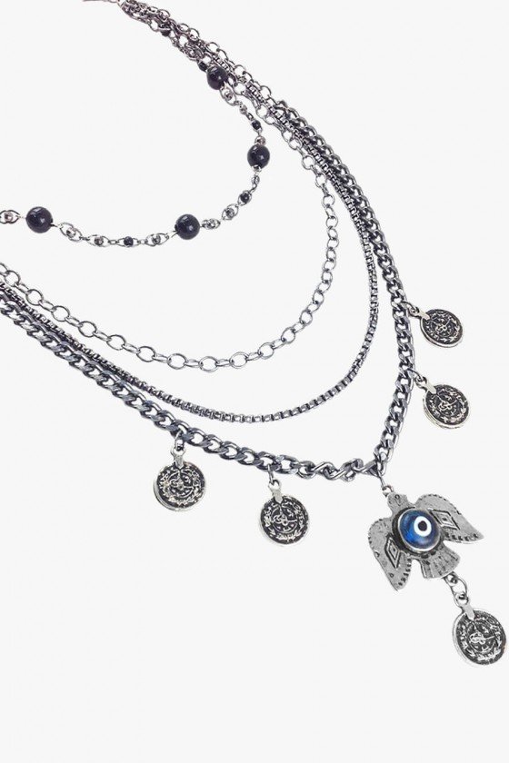 mix de colar feminino boho colar acessórios boho bijuteria boho