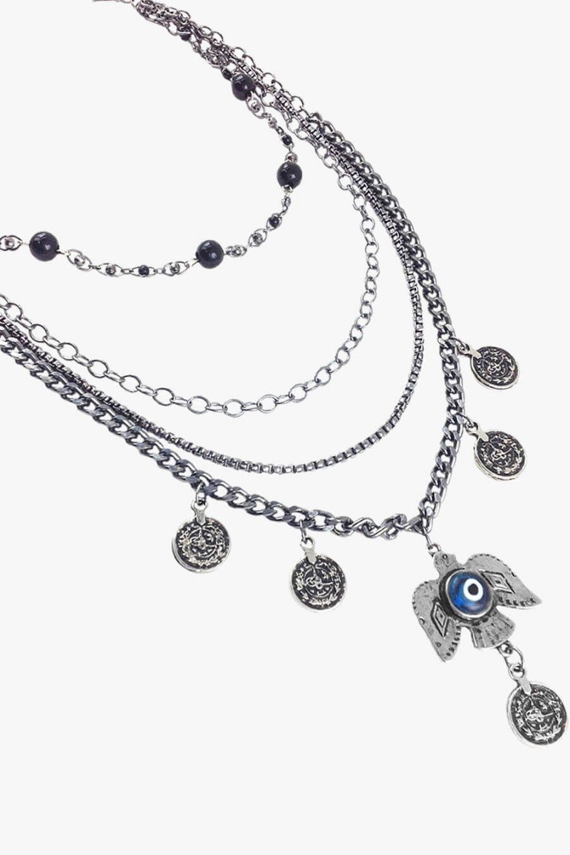 mix de colar feminino boho colar acessórios boho bijuteria boho