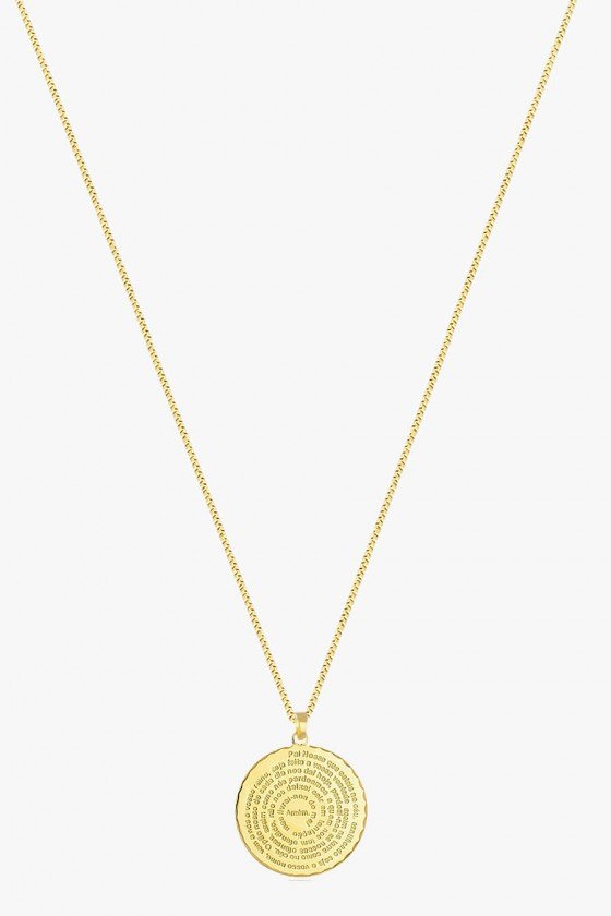 colar pai nosso colar oração pai nosso colar religioso sweet lucy comprar colar pai nosso ouro