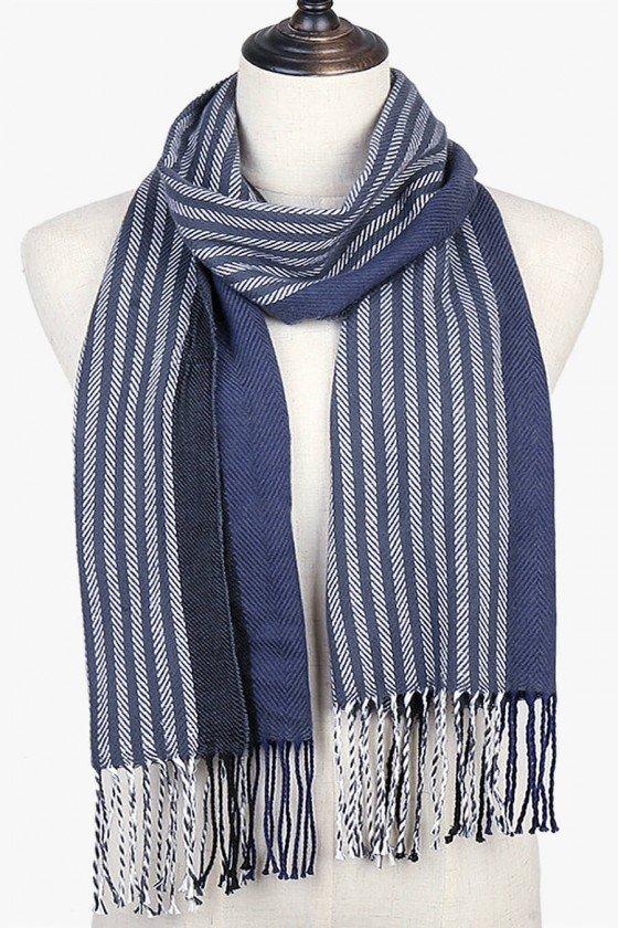 cachecol azul marinho cachecol feminino echarpe com franja echarpe de inverno sweet lucy echarpes femininos