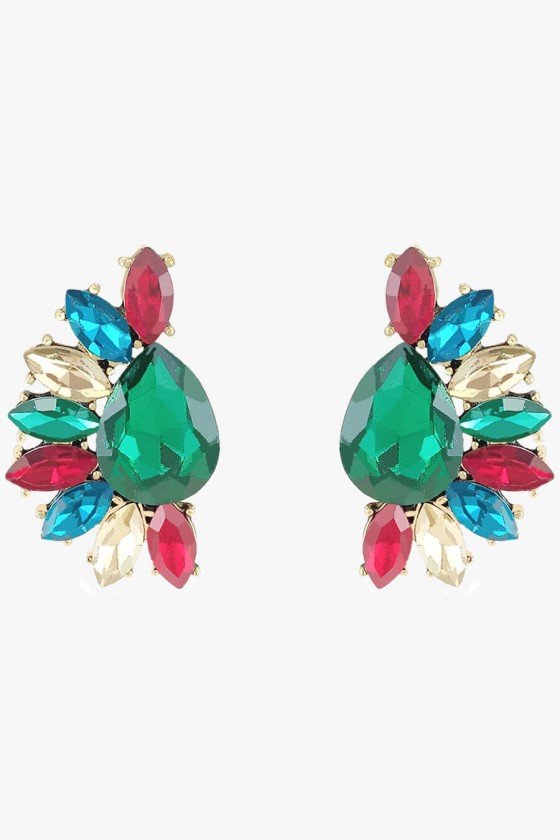 brinco de pedras coloridas brincos de pedra sweetlucy brincos para festa online brincos com pedras coloridas lucy joias