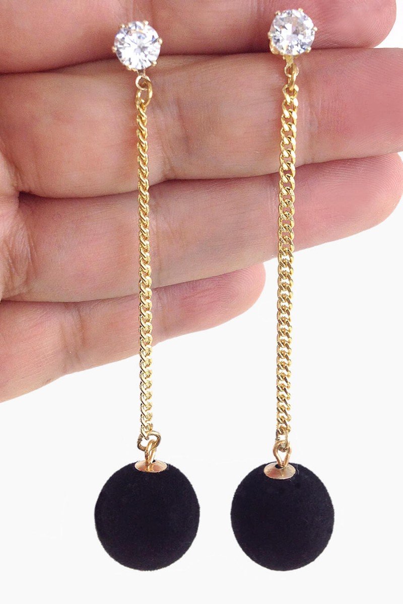 brincos comprar brinco longo feminino brinco comprido comprar brincos sweet lucy brinco com pedra preta