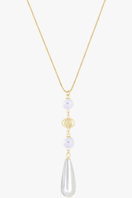 colar semijoia de perola colar pingente perola colares de pérolas online comprar colar banhado a ouro de perola