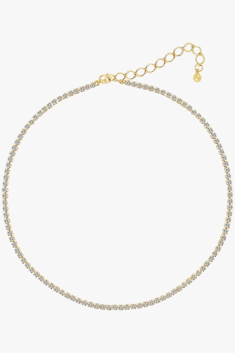 choker riviera mini zirconias colar de festa choker de luxo gargantilha de strass colar curto de strass chokers sweet lucy