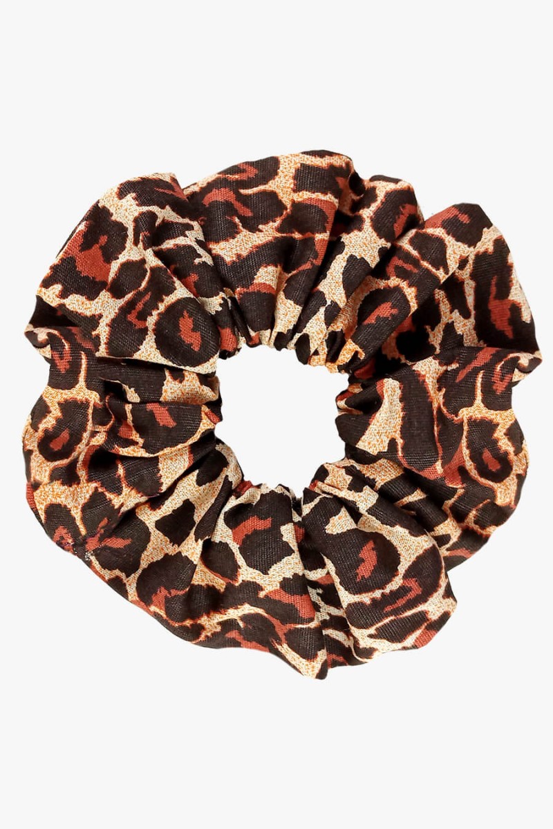 comprar scrunchies online scrunchie estampa de oncinha xuxinha de onça scrunchies comprar acessórios para cabelo feminino