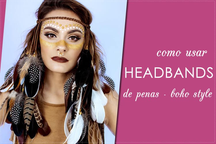como usar headband indio carnaval festival