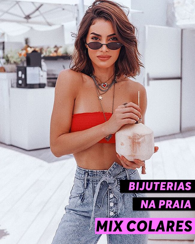 bijuterias para usar na praia