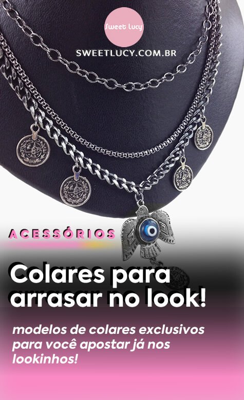 comprar colar feminino sweet lucy acessorios