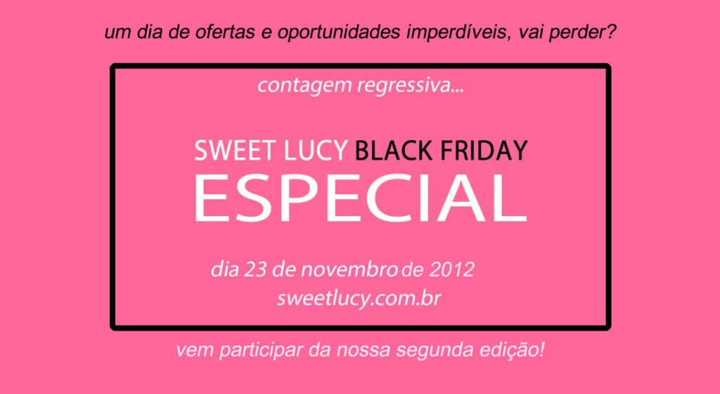 black friday 2012 bijuterias sweet lucy