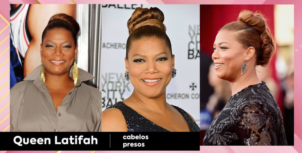 penteados da queen latifah