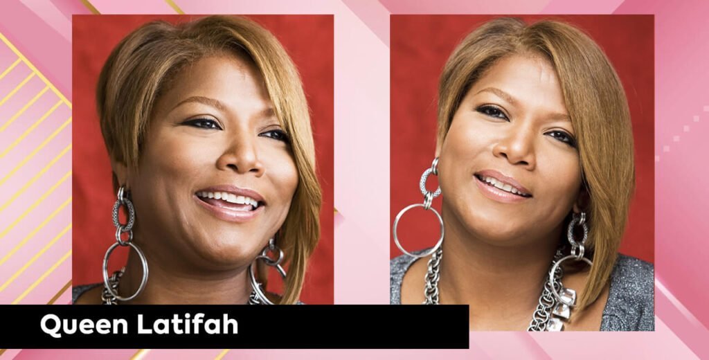 penteado queen latifah curto liso