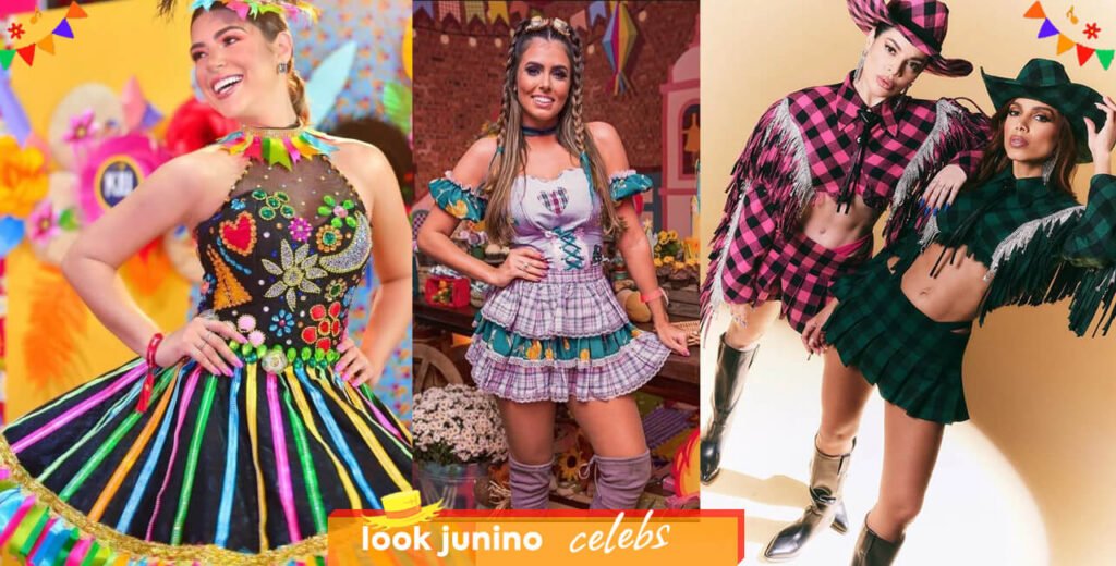 looks festa são joão junina look festa junina moderno