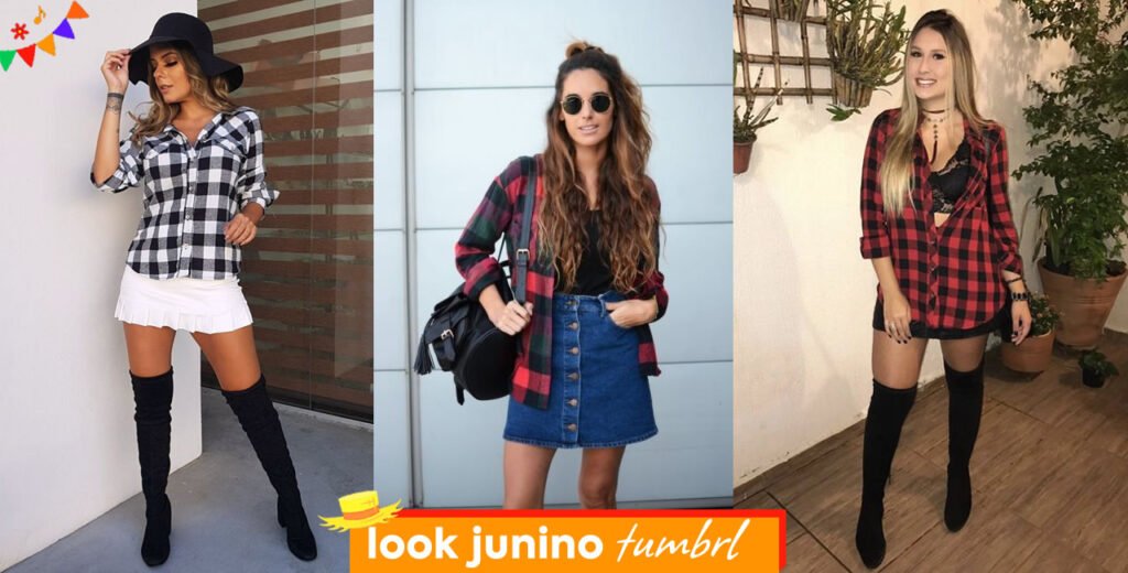 look de festa junina tumbrl look festa junina moderno