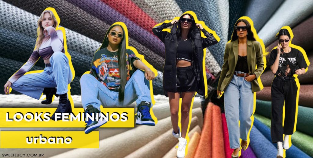 tipos de estilos femininos look urbano feminino