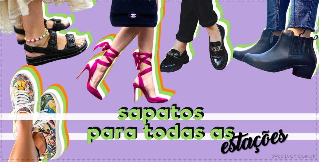 sapatos femininos para todas as estacoes