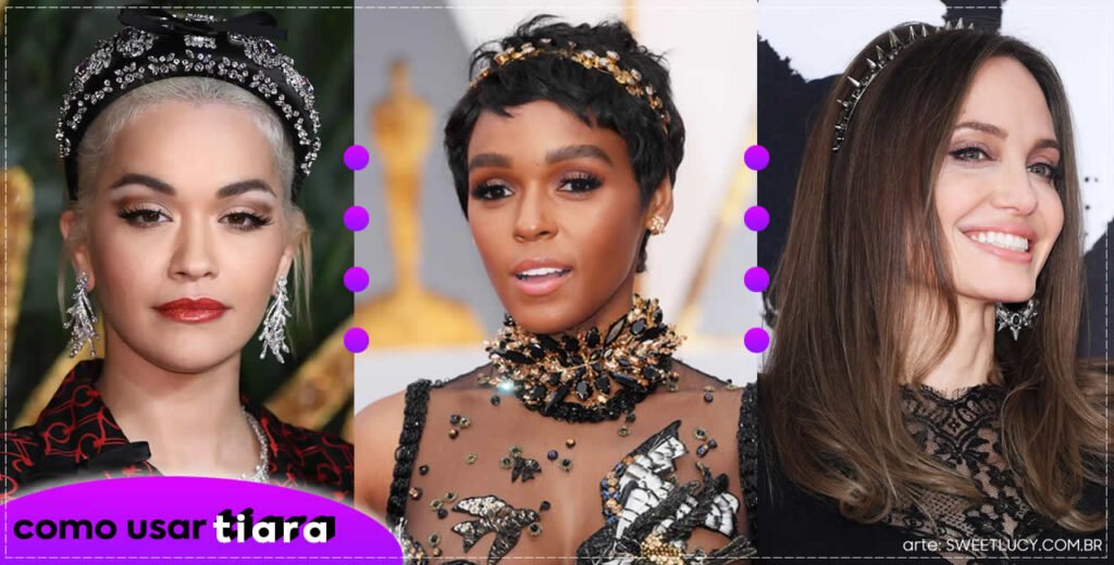 penteados com tiaras