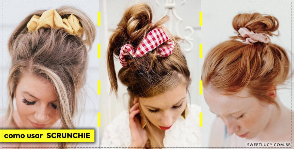 coque com scrunchies