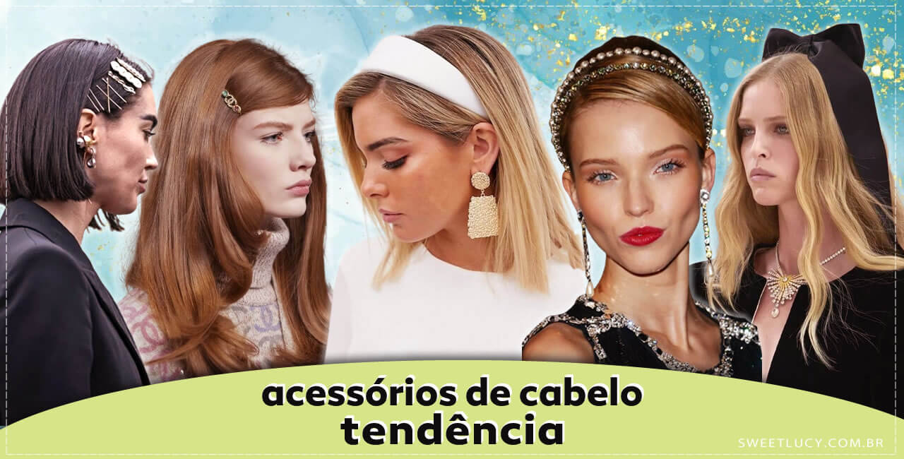 acessórios de cabelo tendencia 2024