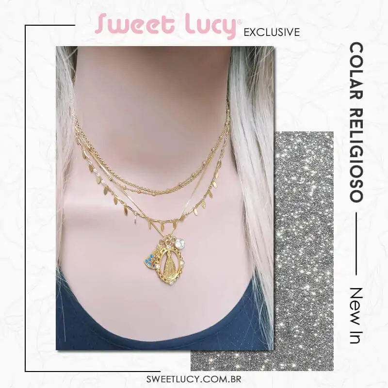 tipos de colares colar religioso sweet lucy