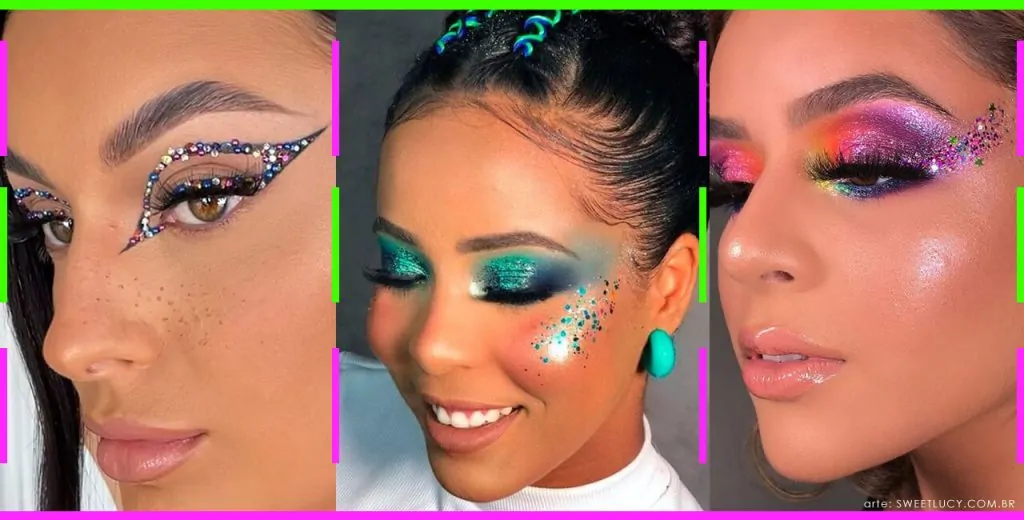 make com glitter festival the town brazil