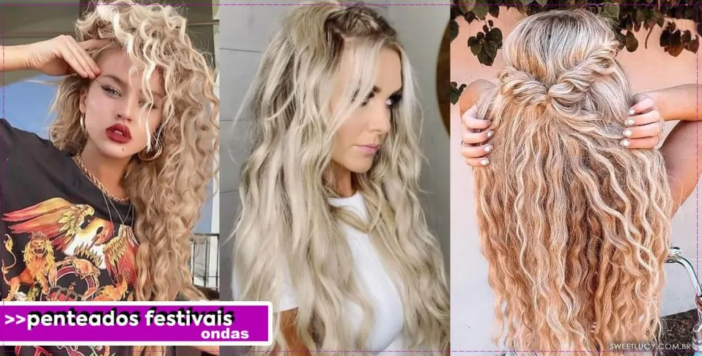 penteado para festival